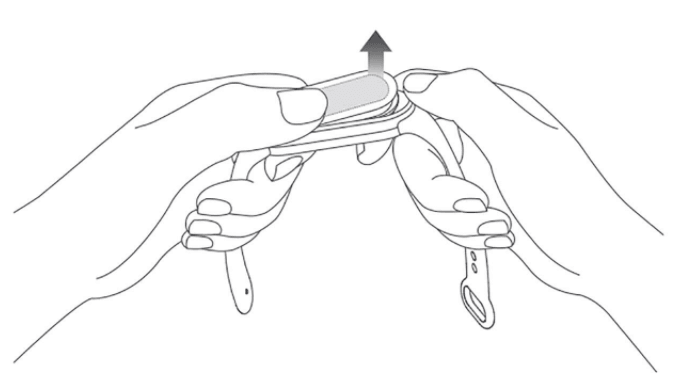 حزام Mi Smart Band 6 (عبوة من 3 قطع) (أسود، برتقالي، أزرق)