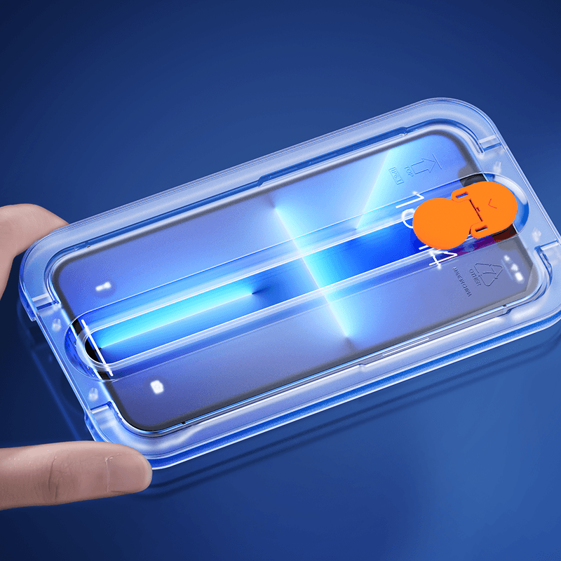 زجاج مقوى من جوي روم مع مجموعة التركيب لآيفون 13 برو ماكس 6.7