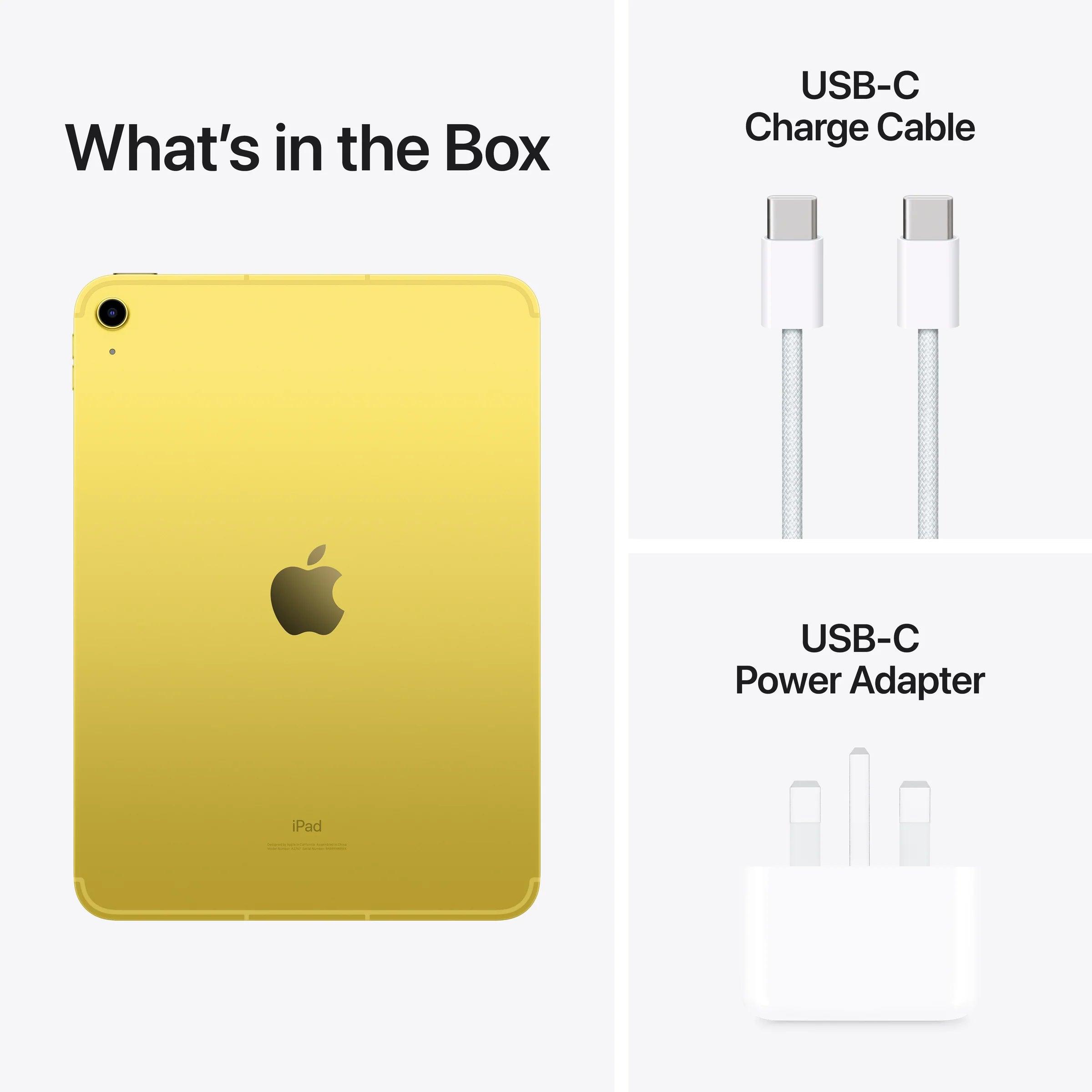 Apple iPad 10 Wi-Fi - 256GB - Yellow