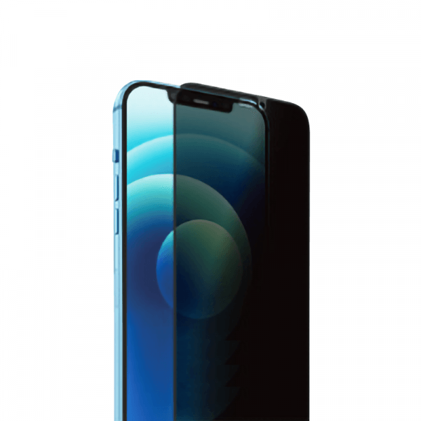 واقي شاشة زجاجي مقوى مضاد للخدش من Wiwu iprivacy عالي الدقة 2.5D لهاتف iPhone 12 mini (5.4 بوصة)