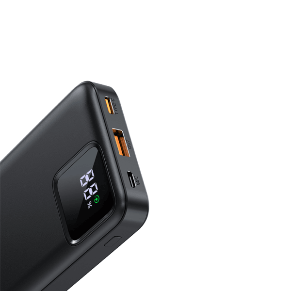 باور بان 22.5 واط 10000 مللي أمبير في الساعة مع شاشة ليد و كابل مدمج من ويوو