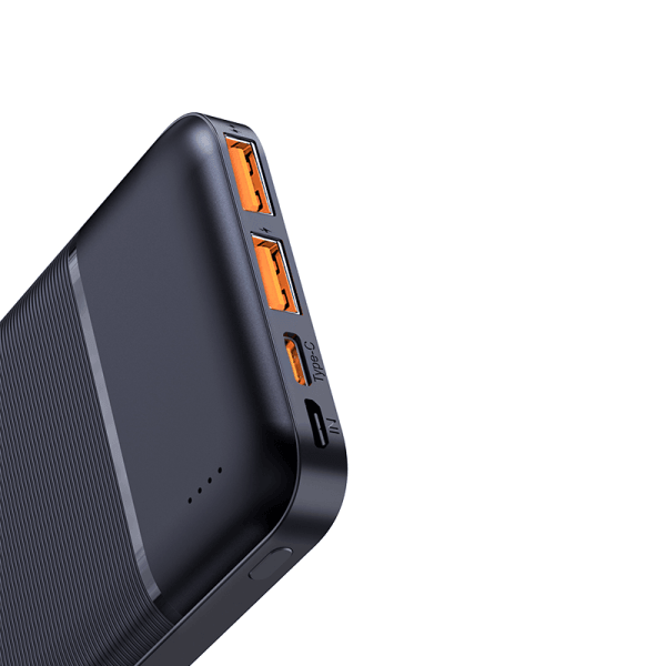 باور بانك من سلسلة ويوو سبيدي بسعة 10000 مللي أمبير في الساعة - أسود