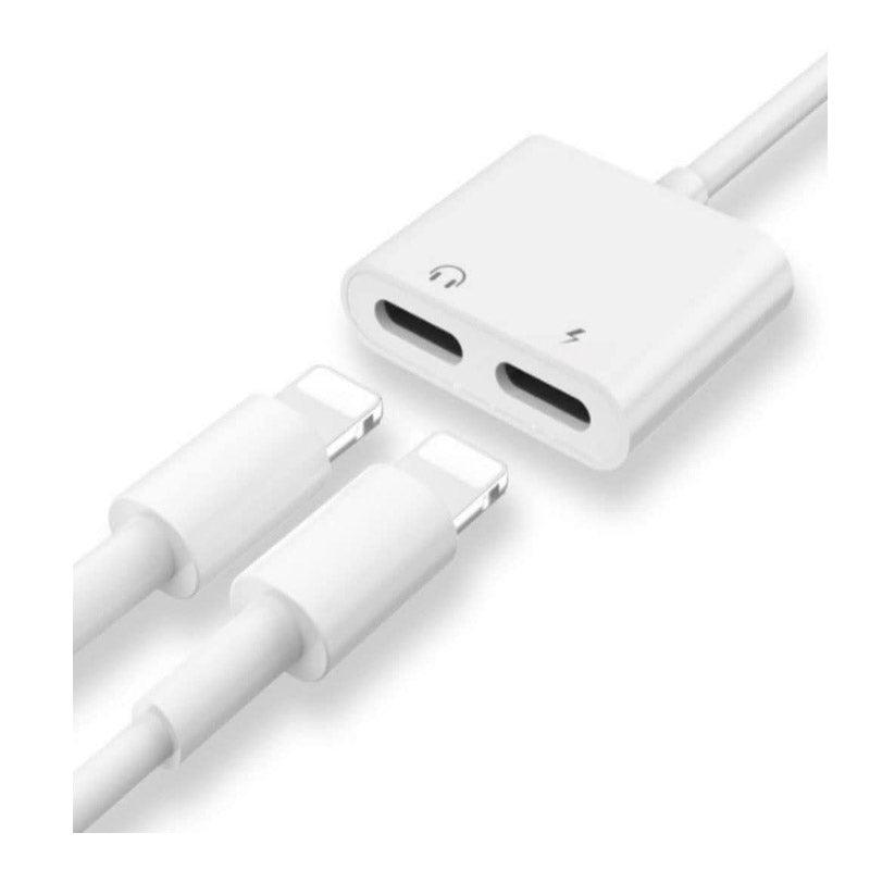 محول صوت Wiwu من Lightning إلى Lightning مزدوج LT01 Plus