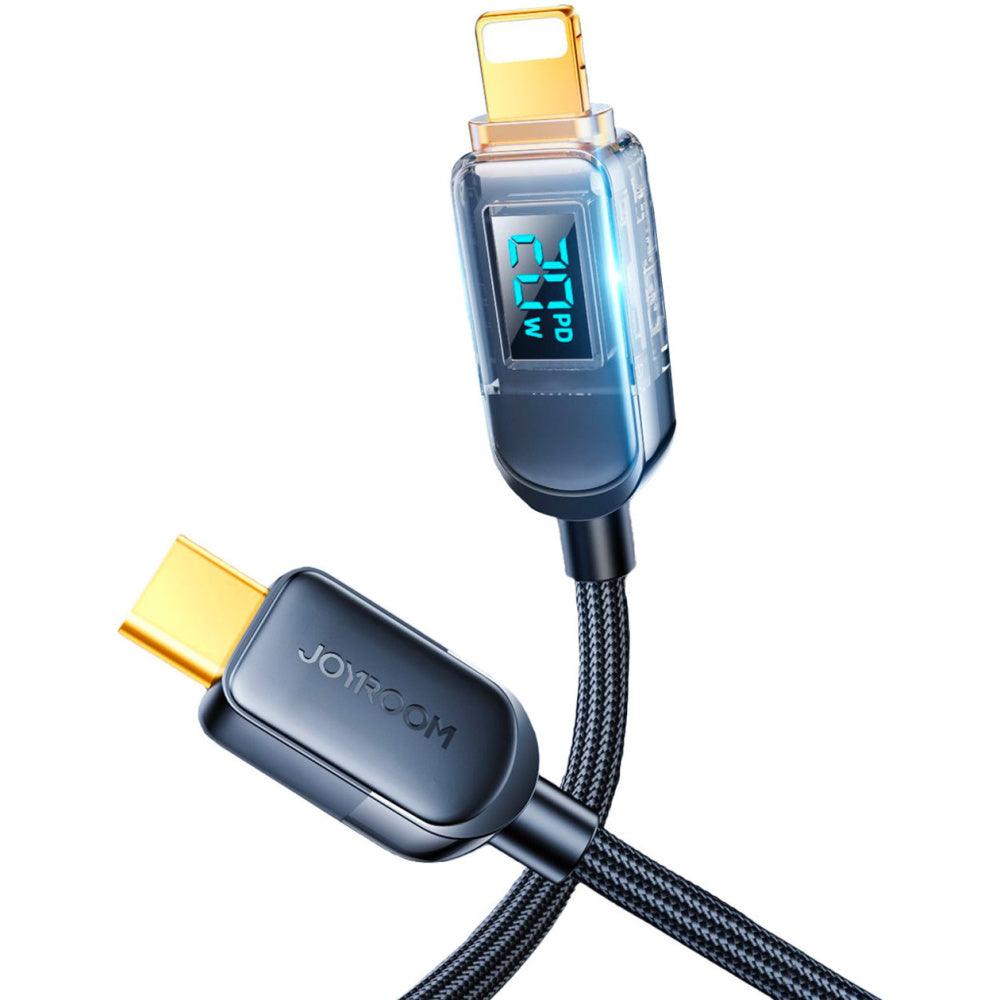 Joyroom 20W Digital Display Fast Charging Data Cable 1.2m Type c to Lightning Cable