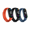 Mi Smart Band 6 Strap (3-Pack) (Black, Orange, Blue)