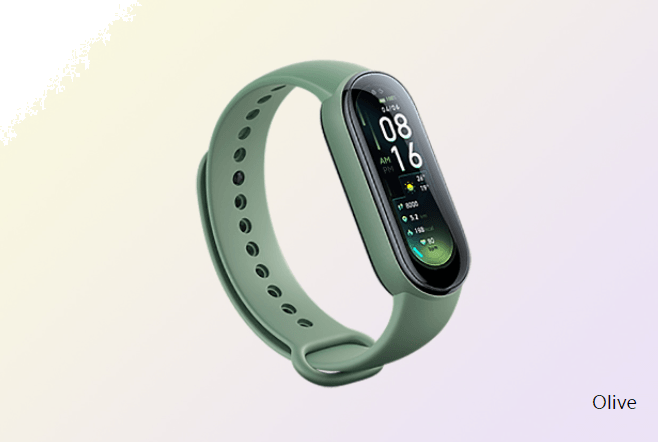 حزام MI Smart Band 6 مكون من 3 قطع (عاجي، زيتوني، أصفر)