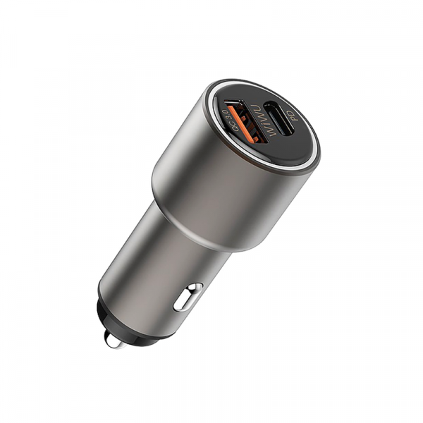 Wiwu pc100 type-c pd+qc3.0 quick charge car charger