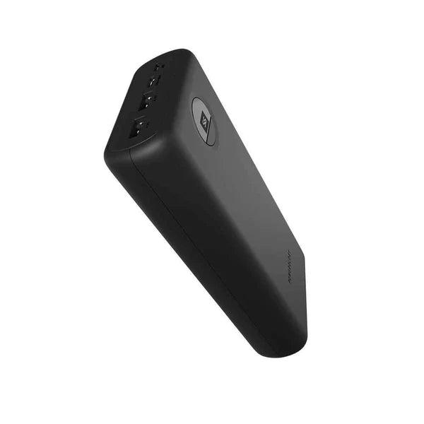 باور بانك باور لوجى للشحن السريع 30000 مللي أمبير PD 45 وات - أسود