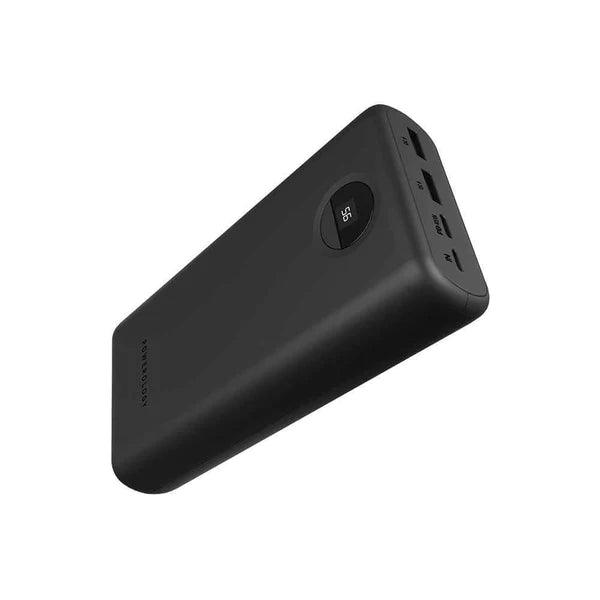 باور بانك باور لوجى للشحن السريع 30000 مللي أمبير PD 45 وات - أسود