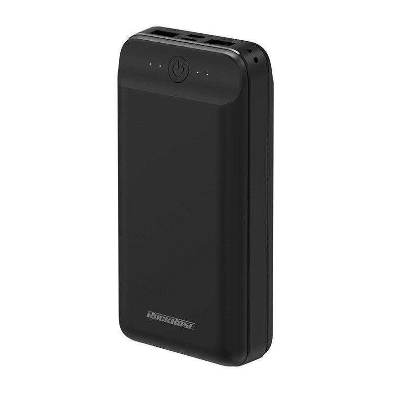 Rockrose power bank rrpb24, 20000mah, 2x output, 2.1a