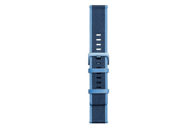 سوار نايلون مضفر لساعة Xiaomi Watch S1 Active باللون الأزرق الداكن