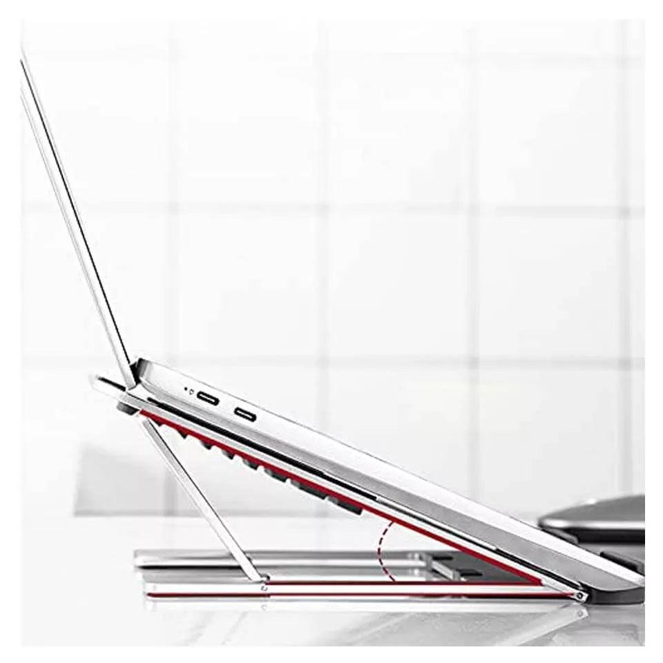 Yesido LP02 Laptop Stand with Adjustable Angles & Ventilation - Silver