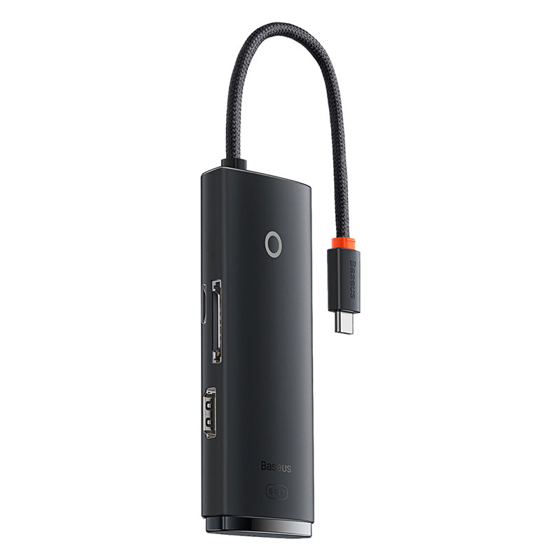Baseus Lite Series 6-Port Type-C HUB Docking Station - Black Baseus Lite Series 6-Port Type-C HUB Docking Station - Black