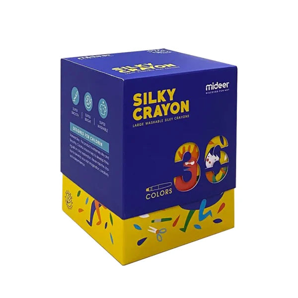 Mideer Silky Crayons 36 Colors Mideer Silky Crayons 36 Colors