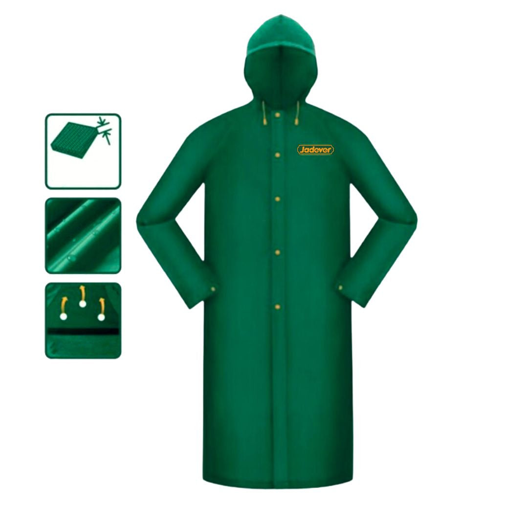 Jadever XXL Rain Jacket Waterproof & Lightweight