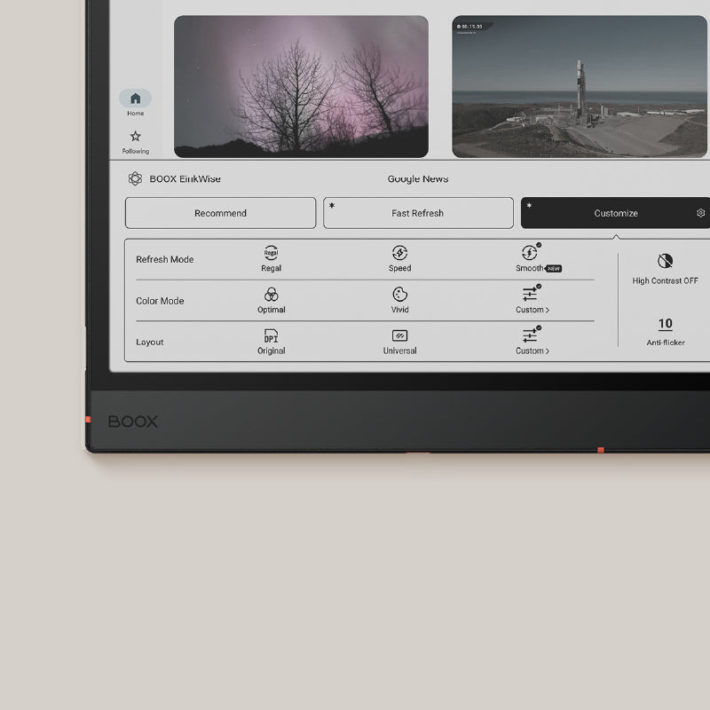 جهاز BOOX Note Air5 C اللوحي بشاشة 10.3 بوصة بتقنية Kaleido ثلاثية الألوان بتقنية الحبر الإلكتروني | ذاكرة وصول عشوائي 6 جيجابايت | نظام أندرويد 15