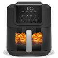 Nutricook NC-AFS100 Slim Air Fryer | 5L | 1500W | 4 Programs | Ceramic Coating | Viewing Window
