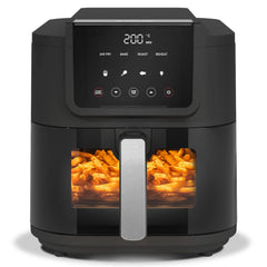 Nutricook NC-AFS100 Slim Air Fryer | 5L | 1500W | 4 Programs | Ceramic Coating | Viewing Window
