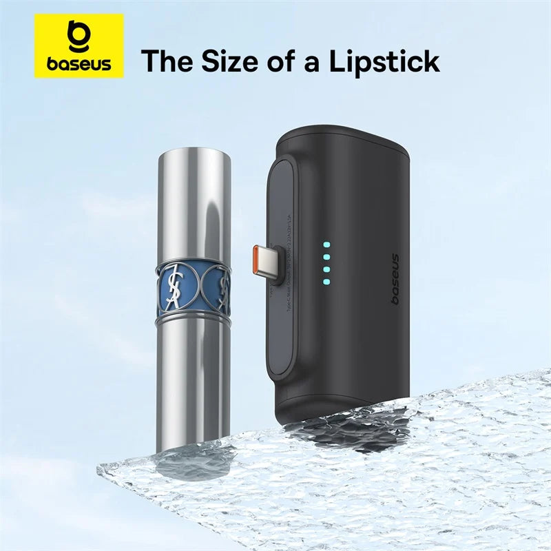 Baseus Compact Fast Charging Power Bank iPhone Edition 5000mAh Baseus Compact Fast Charging Power Bank iPhone Edition 5000mAh