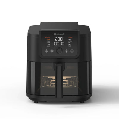 Nutricook NC-AFS330 Slim XXL Air Fryer | 8L | 1700W | 10 Programs | Ceramic Coating | Viewing Window