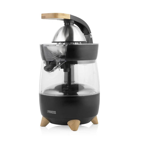 Princess Citrus Juicer Pure - 300W Bamboo Citrus Press with 3-Way Spout Princess Citrus Juicer Pure - 300W Bamboo Citrus Press with 3-Way Spout