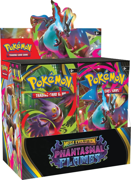 Pokemon TCG Mega Evolution 02 Phantasmal Flames Booster Pack Box (36 Packets)