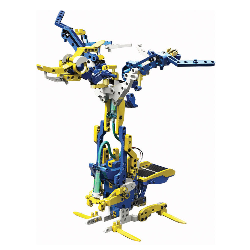The Source 12 in 1 Solar Hydraulic Robot Kit Learn & Create