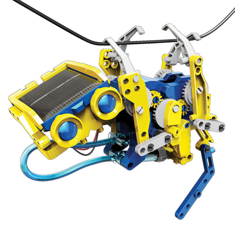 The Source 12 in 1 Solar Hydraulic Robot Kit Learn & Create