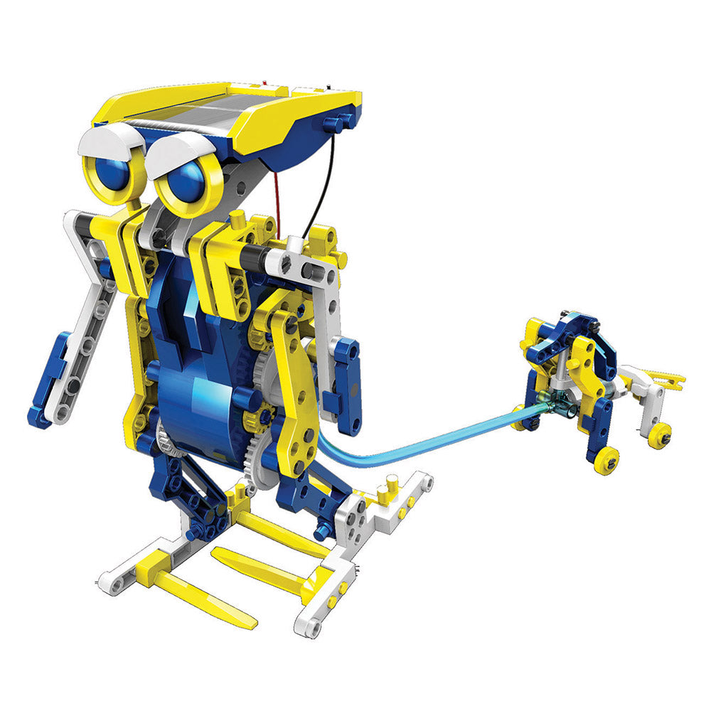 The Source 12 in 1 Solar Hydraulic Robot Kit Learn & Create
