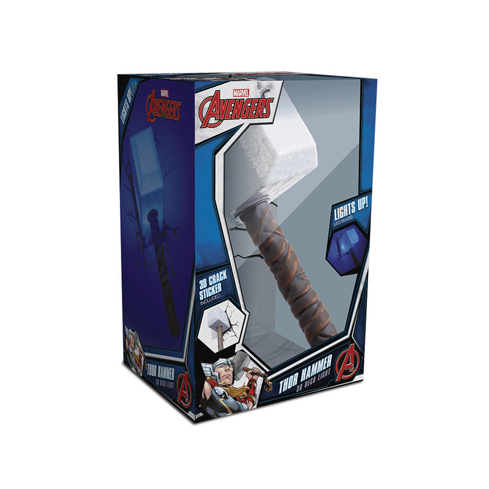 The Source Thor Hammer 3D Light Safe & Stylish Marvel Decor The Source Thor Hammer 3D Light Safe & Stylish Marvel Decor