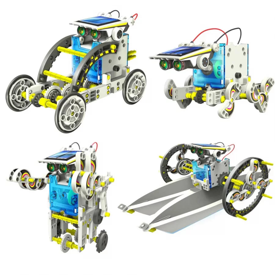 The Source 14 In 1 Solar Robot Kit Fun & Educational Tool for All Ages The Source 14 In 1 Solar Robot Kit Fun & Educational Tool for All Ages