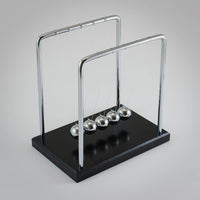 The Source Newton's Cradle Desk Toy Elegant and Durable Design