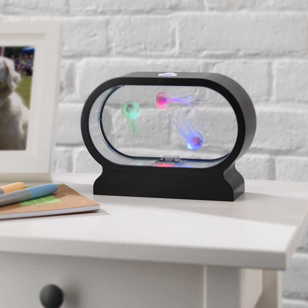 The Source Mini Jellyfish Lamp Relaxing LED Mood Light The Source Mini Jellyfish Lamp Relaxing LED Mood Light
