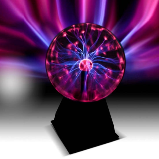 The Source Plasma Ball 6” with UK Mains Plug Retro & Interactive Lighting