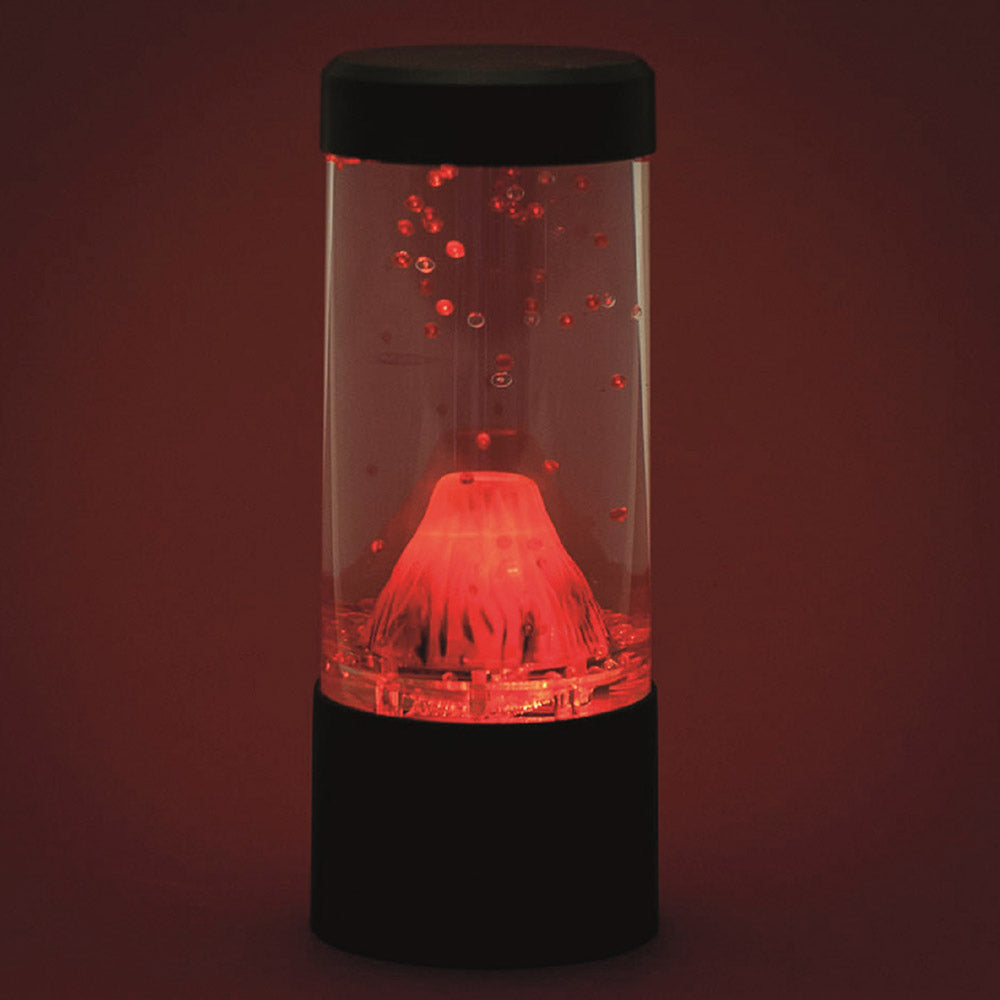 The Source Mini Volcano Lamp with Red Flowing Beads & LED Lights