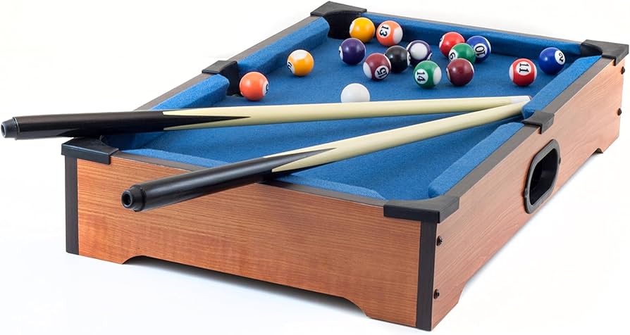 The Source Table Top Pool Game Miniature Desktop Billiards