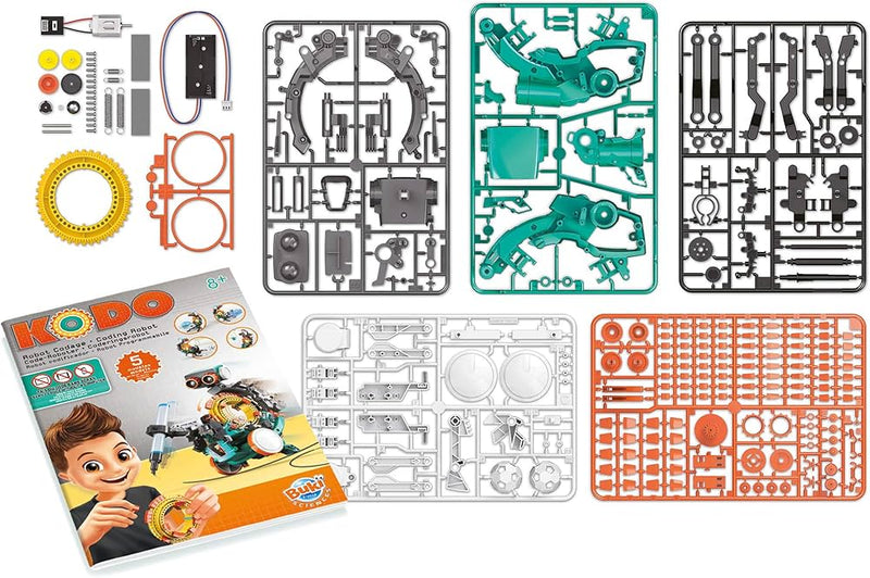 The Source 5 in 1 Mechanical Coding Robot Build & Create