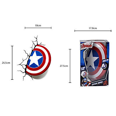 The Source 3DL Captain America Light Safe & Cool Design