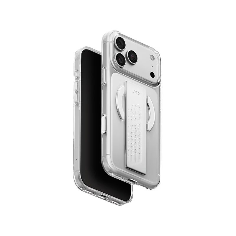 UNIQ Heldro Air iPhone 18 Pro (6.3") MagClick Hybrid Case – Lucent Clear