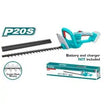 Total THTLI20018 18" Lithium-Ion Hedge Trimmer – No Battery & Charger