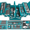 Total 59-Piece Steel Tool Box – Durable and Versatile Tools