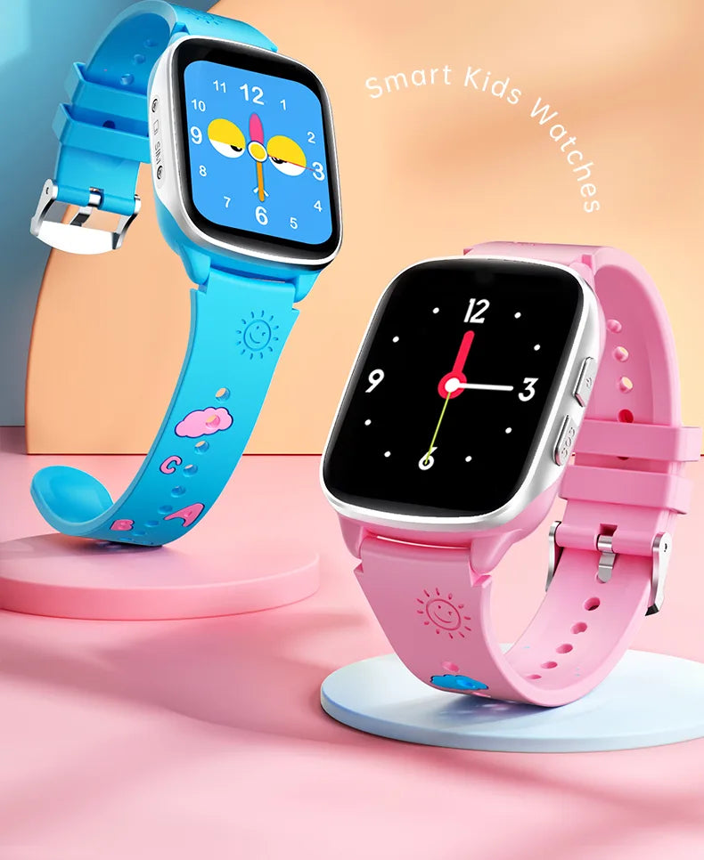 VIKUSHA VB1 4G GPS Kids Smart Watch – SOS, Heart Rate, IP67 Waterproof