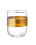 Madame Coco Musette Heike Gold 4-Piece Water Glass Set – 270ml