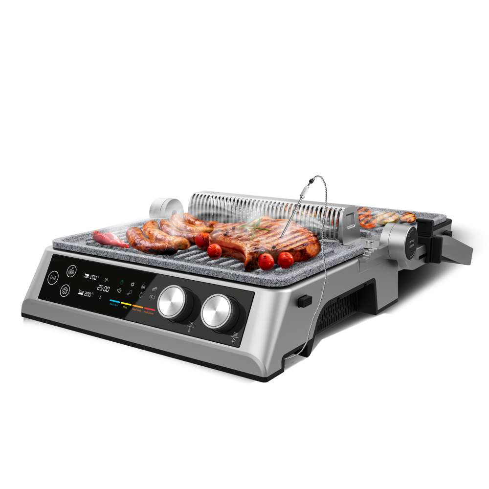 Cecotec Rockn'Grill Bistro 2400W Electric Grill — Restaurant-Quality Power at Home Cecotec Rockn'Grill Bistro 2400W Electric Grill — Restaurant-Quality Power at Home