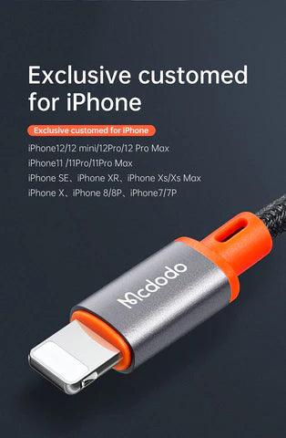 Mcdodo Lightning to 3.5mm Audio Cable 1.2M - Black Mcdodo Lightning to 3.5mm Audio Cable 1.2M - Black