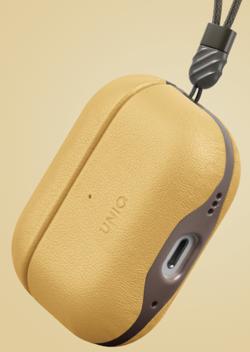 UNIQ Lyden Ds AirPods Pro 2Nd Gen (2022) Case - Canary (Canary Yellow/Flint Grey)