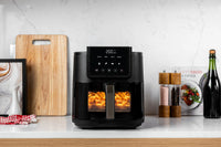 Nutricook NC-AFS100 Slim Air Fryer | 5L | 1500W | 4 Programs | Ceramic Coating | Viewing Window