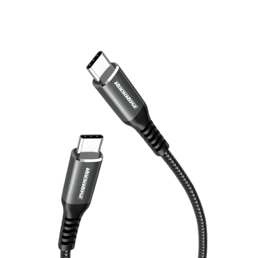 ROCKROSE USB cable in USB Type-C Powerline AC, 3A , 1m, black