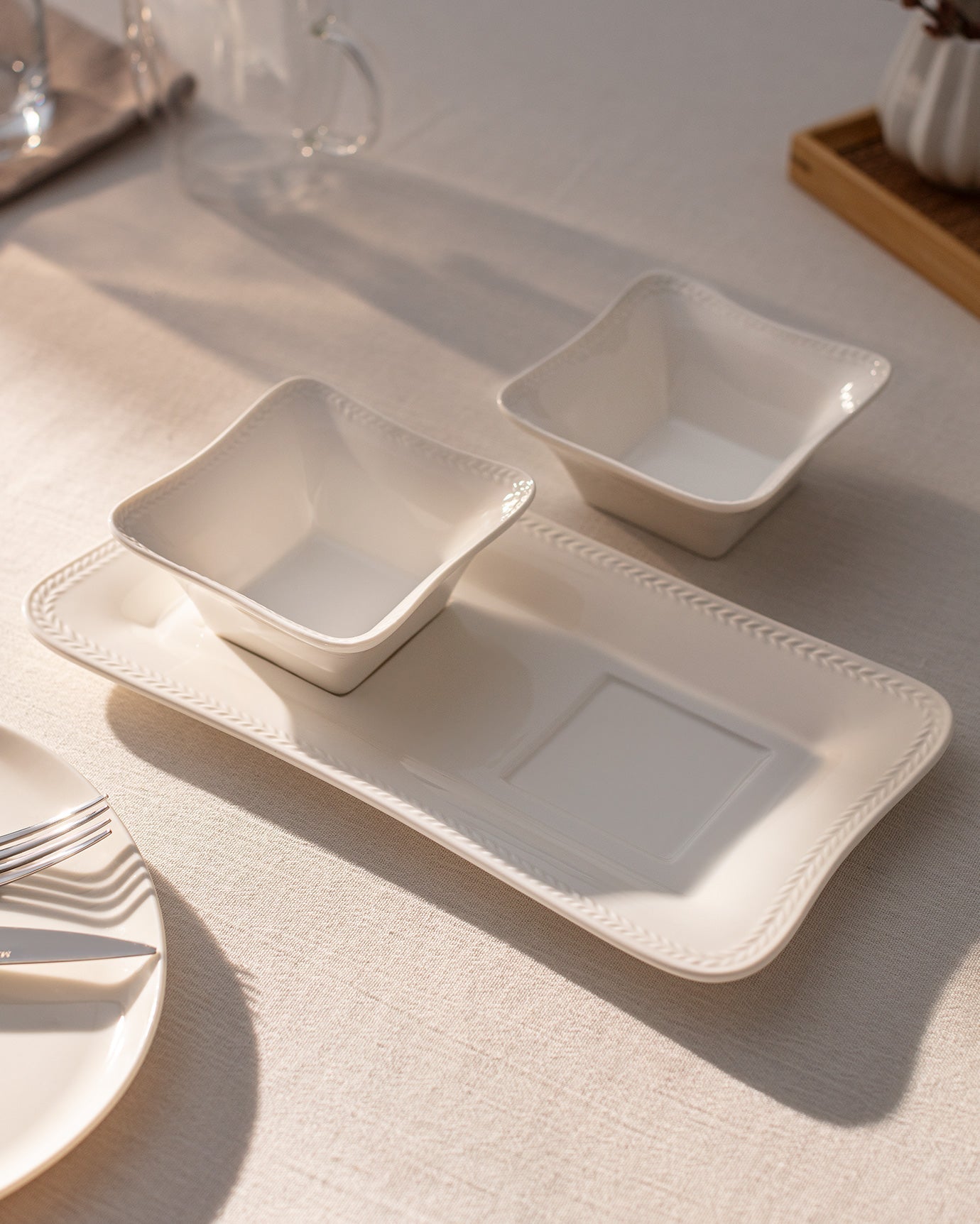New Petit Concept 3 Pcs Part Platter - Madame Coco JO