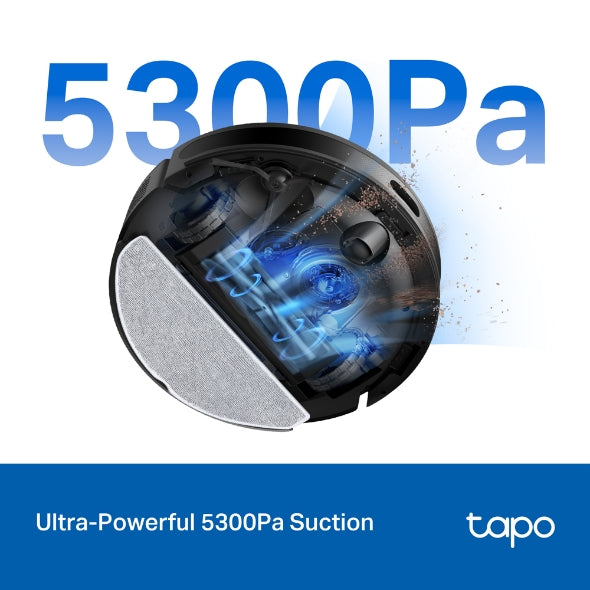 TP-Link Tapo RV20 Max Plus - روبوت المكنسة الكهربائية والممسحة TP-Link Tapo RV20 Max Plus - روبوت المكنسة الكهربائية والممسحة
